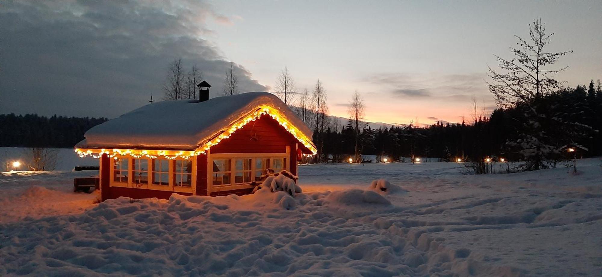 Korvala Log Cabins Kültér fotó