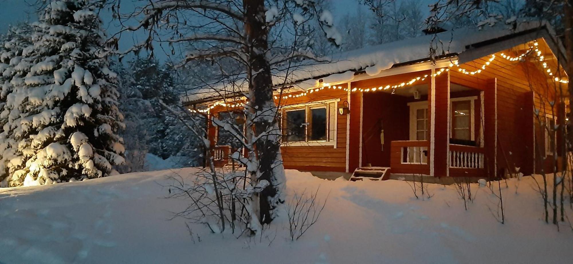 Korvala Log Cabins Kültér fotó